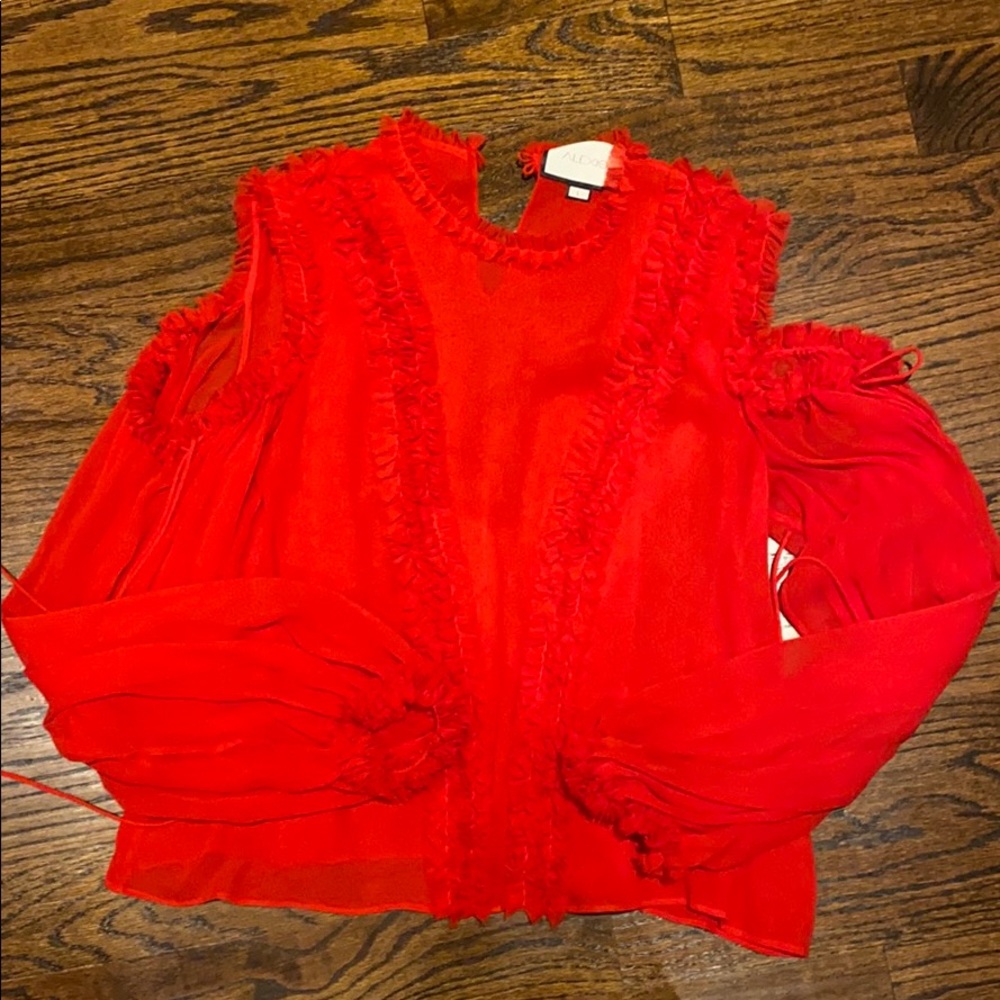 Alexis silk blouse